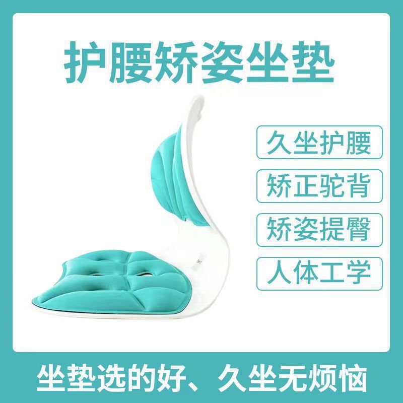 护腰坐垫坐姿矫正垫子办公室腰靠垫靠背工位久坐神器座椅靠背腰托|undefined