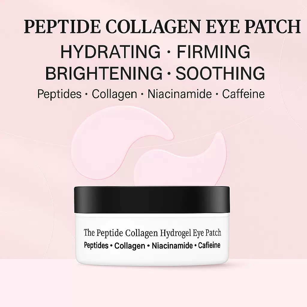 跨境多肽胶原蛋白冻干眼膜贴紧致滋润眼部改善干燥Eye mask patch