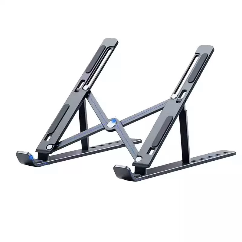 Laptop, foldable handheld metal tubing