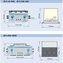 正泰电动机综合保护器JD-5电机三相380v缺相断相过载JD-8雅之心