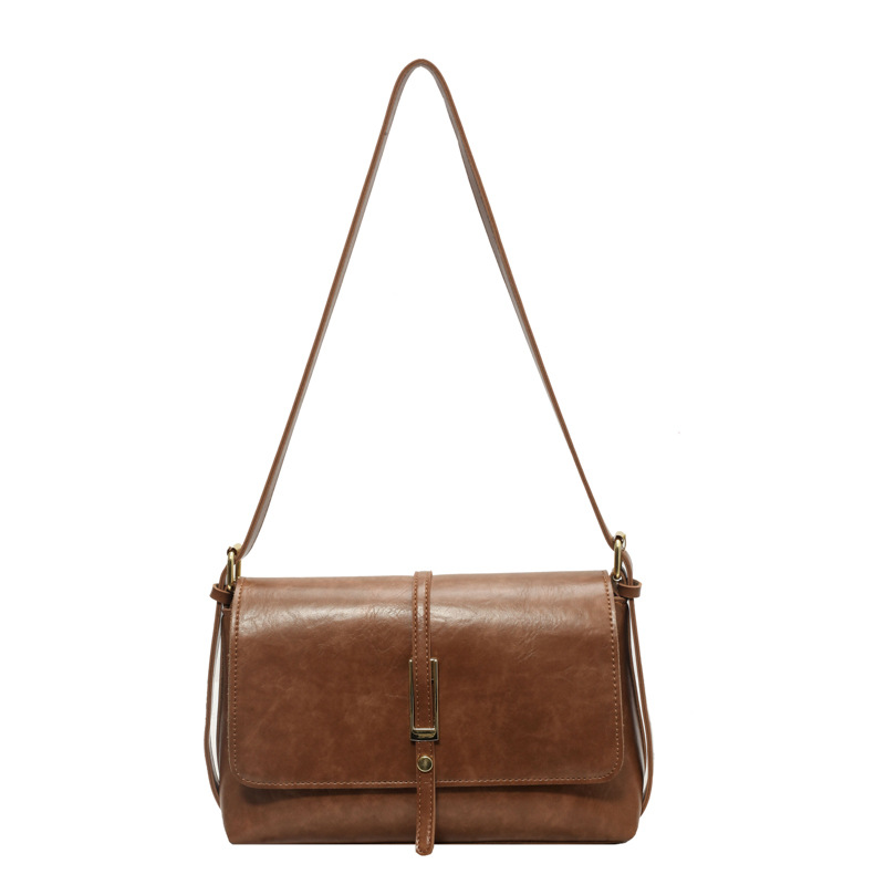 New High-End Retro Large Capacity Quality Shoulder Crossbody European And American Style Trendy Fashion Women's Bag_voghion.com