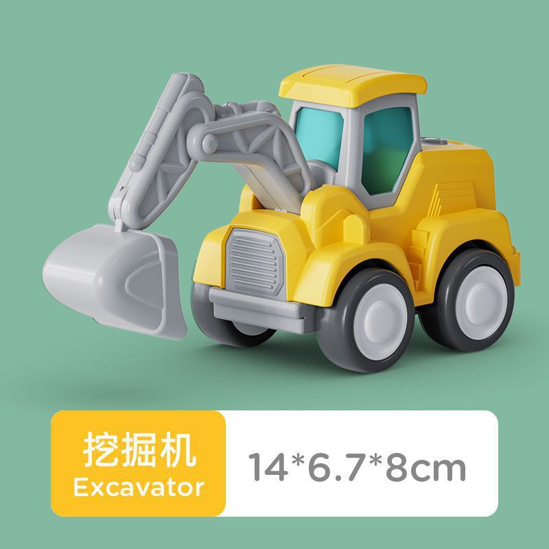 Celebridades de Internet decoración de pasteles de cumpleaños para niños decoración grúa excavadora camión de ingeniería grúa torre postre de cumpleaños accesorios de vasos de papel