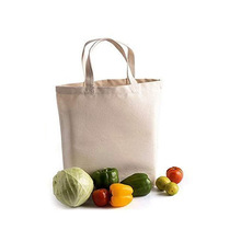 加工定制环保原色手提帆布包 超市礼品袋 市场水果蔬菜购物袋批发