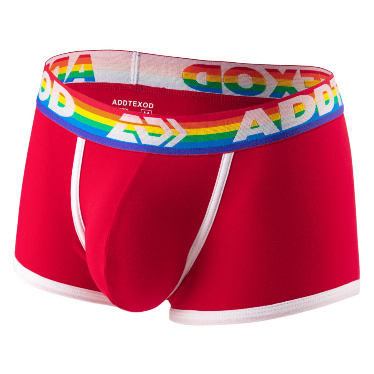 Gran cinturón arco iris para hombres multicolor panties de ángulo plano de cintura baja temu Xiyin tendencia de suministro transfronterizo de Amazon