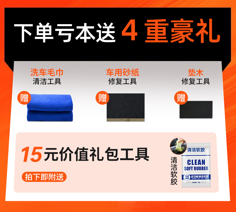 Self-Painting Deep Scratch Repair Removal White Black Silver Car Universal Pen Deep Scratch Repair Spray Paint Pen