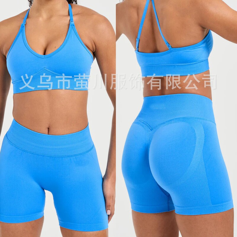 Aybl Hot Sale Seamless Quick-Dry Yoga Shorts Nylon High Elasticity Full Matte Yarn Mid-Waist Butt-Lifting Sports Shorts Aybl Hot Sale Seamless Quick-Dry Yoga Shorts Nylon High Elasticity Full Matte Yarn Mid-Waist Butt-Lifting Sports Shorts