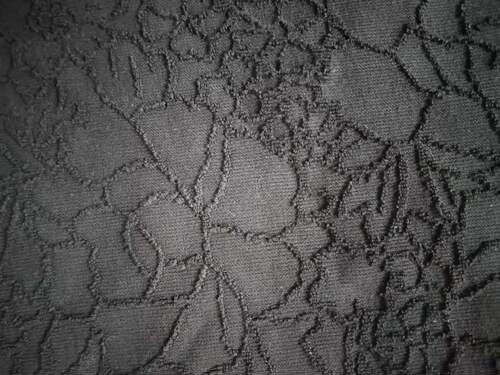 A947 New Crescent Edge Pure Cotton Jacquard Terry Black Old Shanghai Pillow Cover Retro Classic Ethnic Baotou