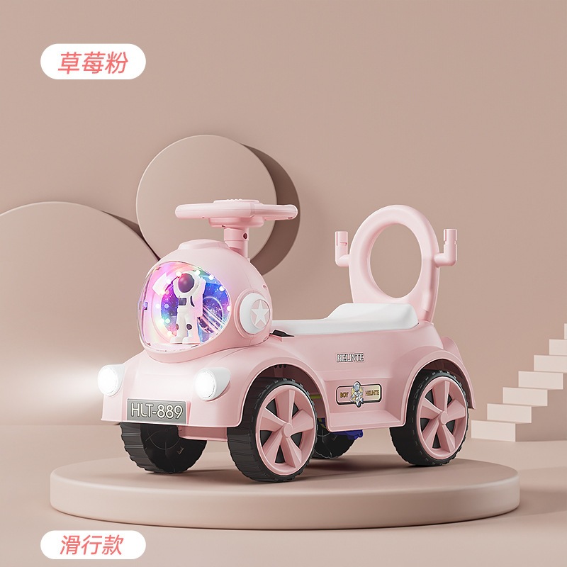 Trolley de torsión, motocicleta eléctrica para bebés y niños, carro de mano ligero de carga deslizante, patina anti-roll lateral de 1 - 3 - 6 años image 23