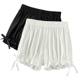 bowknot safety pants anti-light women's summer thin cotton pants loose lolita pumpkin pants insurance shorts jk