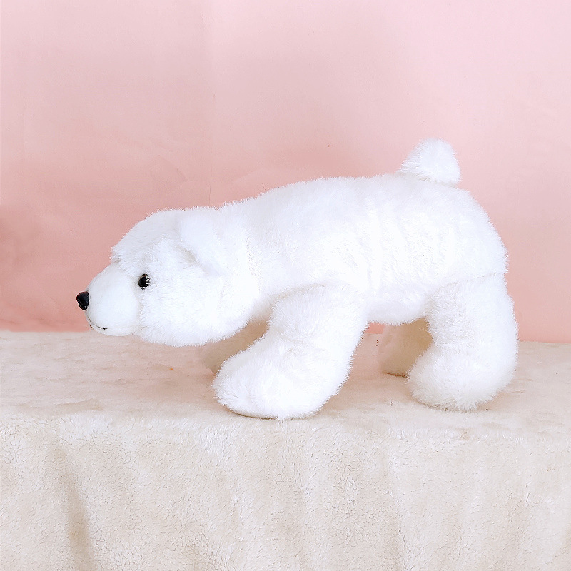 Muñeca de oso polar de fiesta, linda muñeca de panda, abrazo de oso, juguete de peluche, regalo de cumpleaños, muñeca para dormir