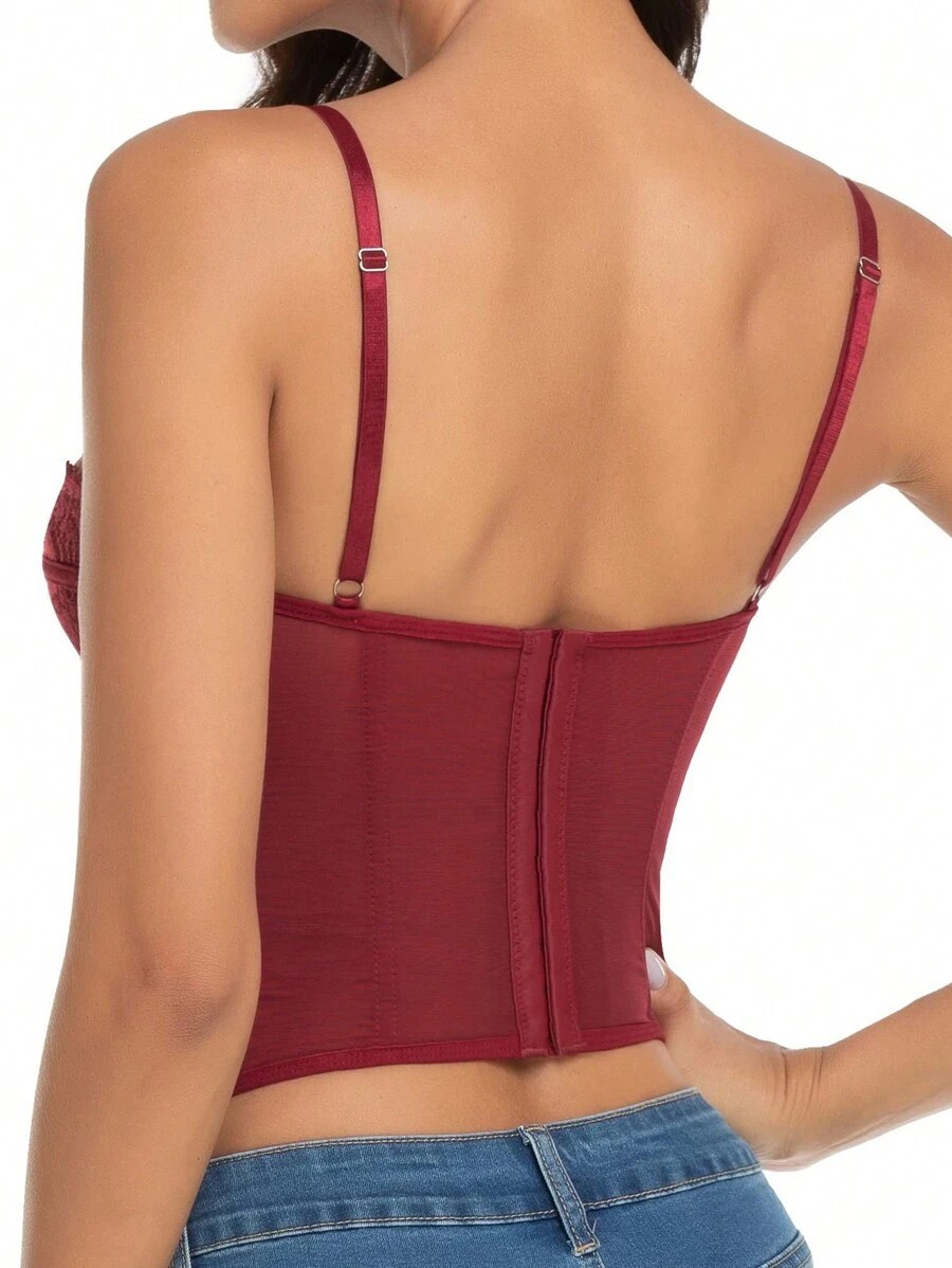 Sexy push up kanten bodycon bh top voor dames ondermode_voghion.com