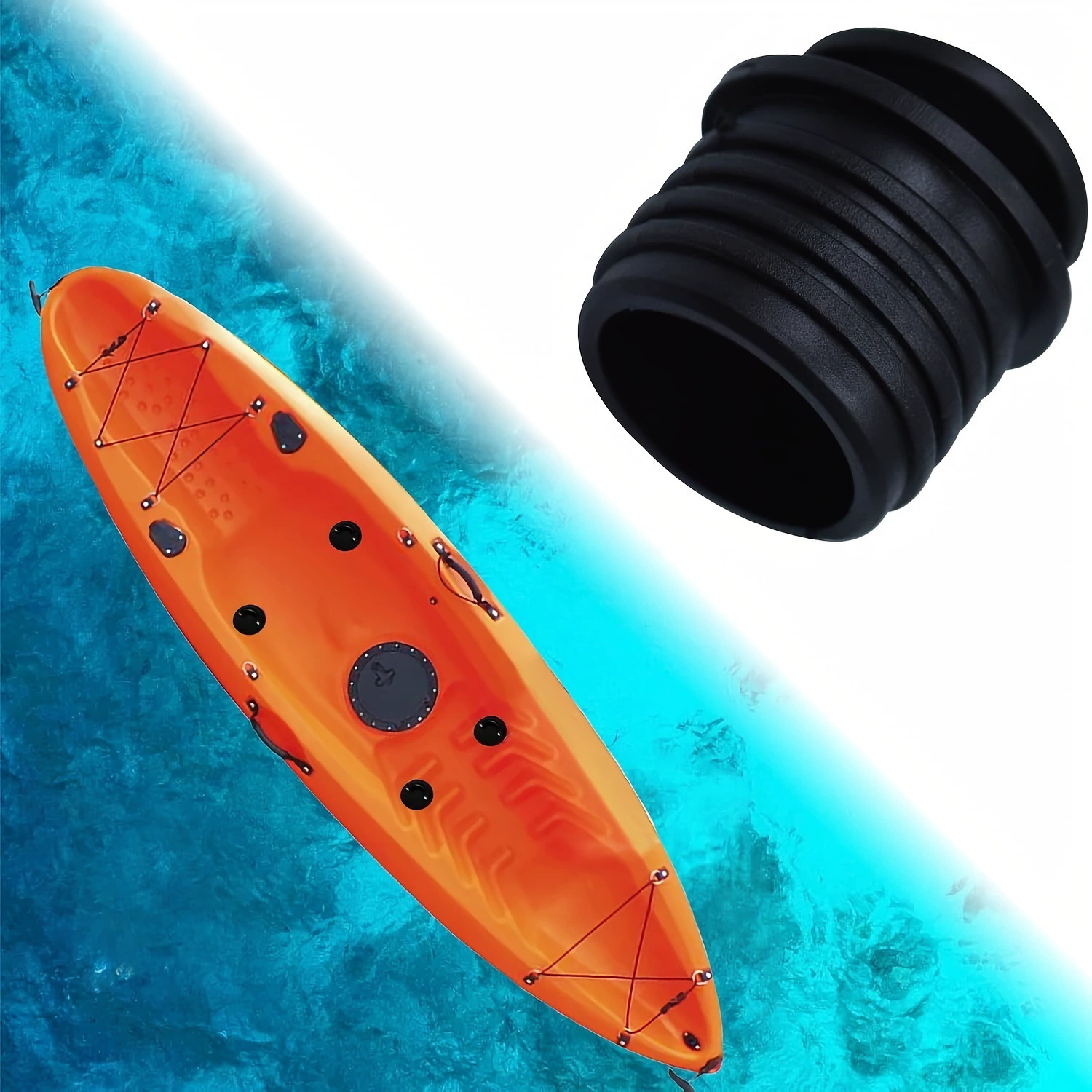Каяк водонепроницаемые Plug аксессуары Резиновые - kayraded дренажный пробка