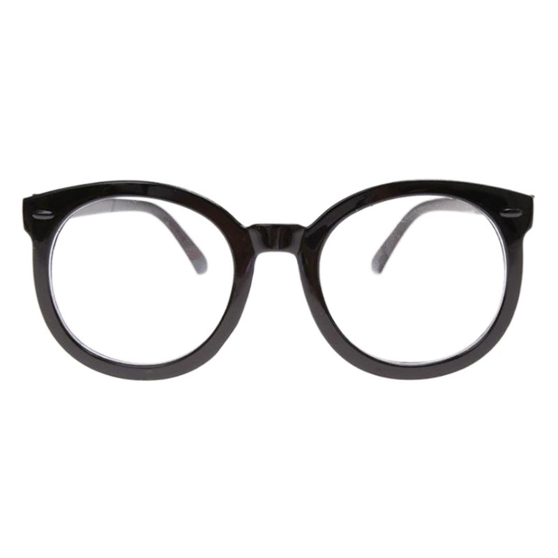 INS Xiaohongshu Influencer выбирает Xiaofushen плоские зеркальные мужские очки в большой оправе со стрелками для близорукости, женские очки с защитой от синего света