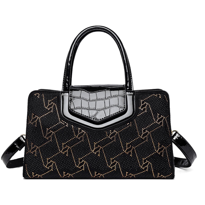 Bolso de Mano de Gran Capacidad para Mujer, Bolso de Hombro, Bolso Tote de Moda Europea y Americana, Bolso Retro para Mujer, Venta al por Mayor, Nuevo Estilo 2024