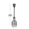 A model (steel color)-With a light bulb