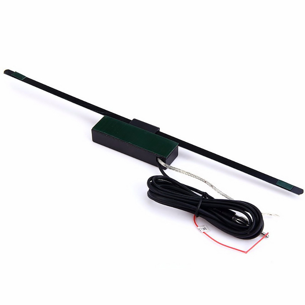 Car Radio Antenna, Built-In Vehicle Signal Antenna with Amplifier to Enhance Strong Radio Reception