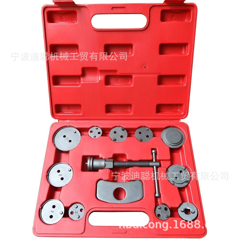13件套碟式刹车分泵调整组刹车片拆装工具汽修汽保工具