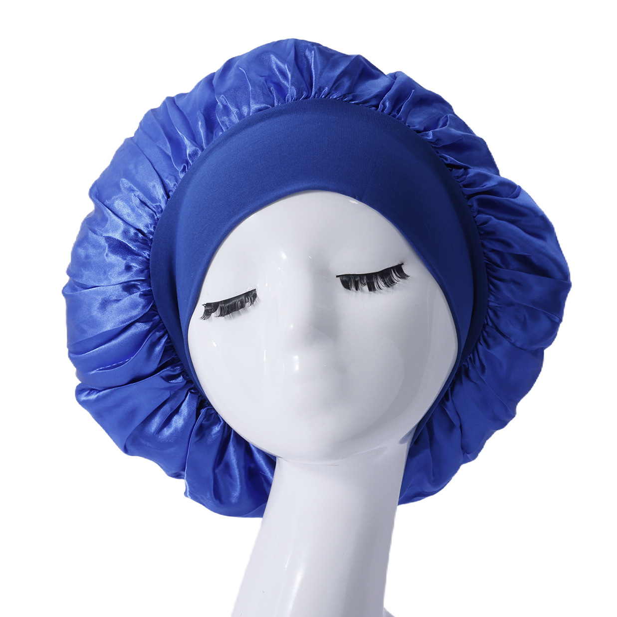 Amazon ventas transfronterizas europeas y americanas gorras de dormir de seda elástica gorras redondas gorras de pelo para bebés