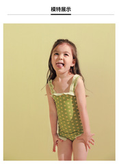 Children's swimsuit for girls, 2021 new model, medium and large for girls, swimming suit for stylish babies, hot spring swimsuit