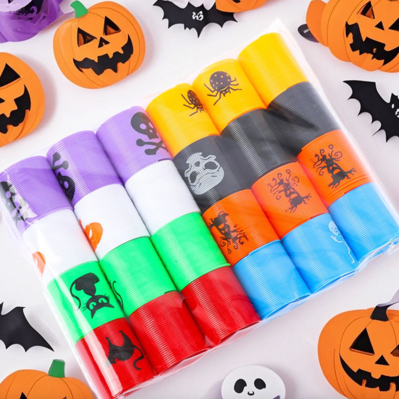 子供用減圧スプリングサークルハロウィンレインボーサークルカラフルサークル弾性サークル幼稚園児賞品クロスボーダーサプライ|undefined