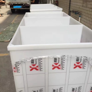 定制PP板海鲜水箱PVC化工耐酸碱电镀厂电镀槽加工抗老化养殖水槽