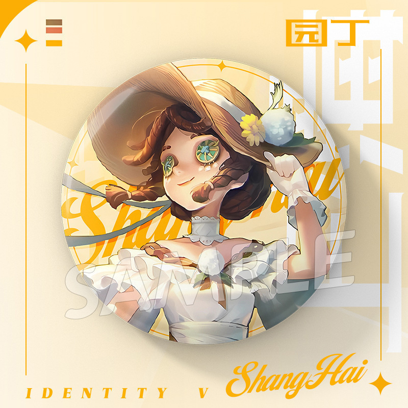 第五人格游戏完美杀青系列摄影师红夫人小说家画家75mm大徽章吧唧|undefined