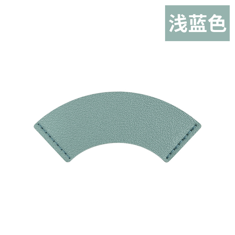 Cross-border en stock personalizable LOGO de cuero en forma de corazón marcador pegatinas amor marcador de cuero pu marcador pequeño lote al por mayor