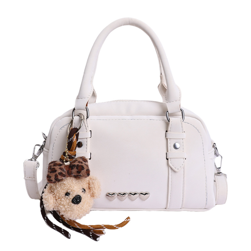 Bolso de mano coreano sensación cotidiana para mujeres 2026 primavera nuevo retro bolso de almohada de hombro para viajar bolso de mujer