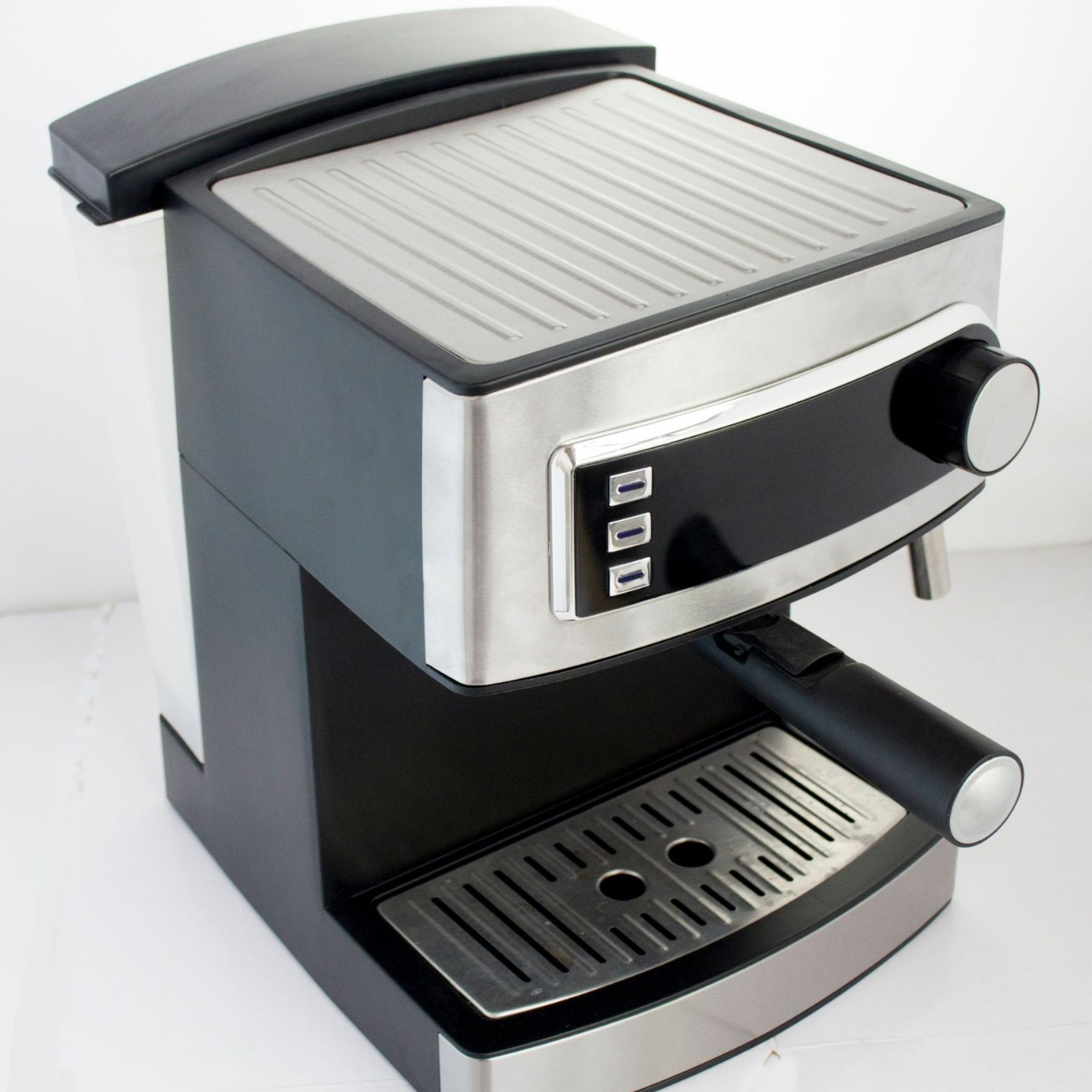Coffelady 15bar semiautomática máquina de café italiana de alta presión de vapor de espuma de leche concentrada máquina de café doméstica