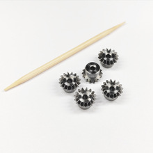 0.5模8/12/15/16齿锥齿轮 金属不锈钢45钢D型孔伞齿轮90度1:1传动