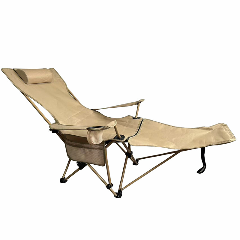 Silla reclinable al aire libre para acampar sillón plegable sillón de playa portátil para sentarse y acostarse