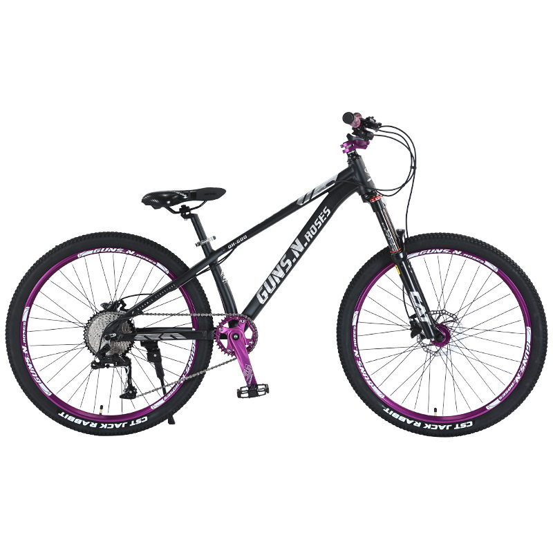 Bicicleta de aleación de aluminio con caída en seco, descenso rápido, bicicleta de carretera forestal, acción, paquete volador, bicicleta de pendiente de tierra, fabricante de bicicletas de montaña todoterreno