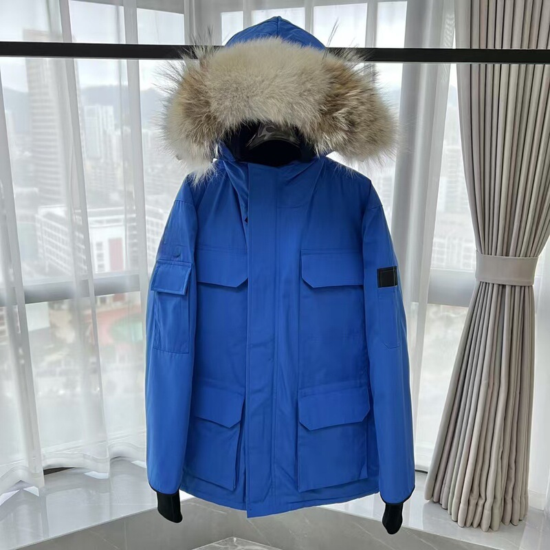 Expetion 高版本大鹅羽绒服08款远征男女同款加拿大连帽加厚外套|undefined