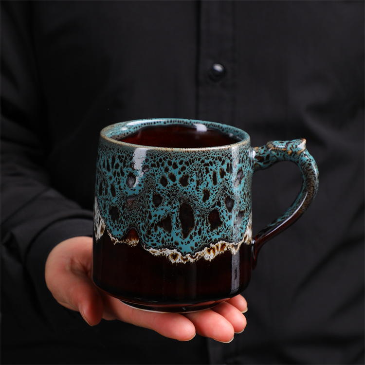 Ceramic Coffee Mug For Afternoon Tea And Couples High Quality Cup_voghion.com