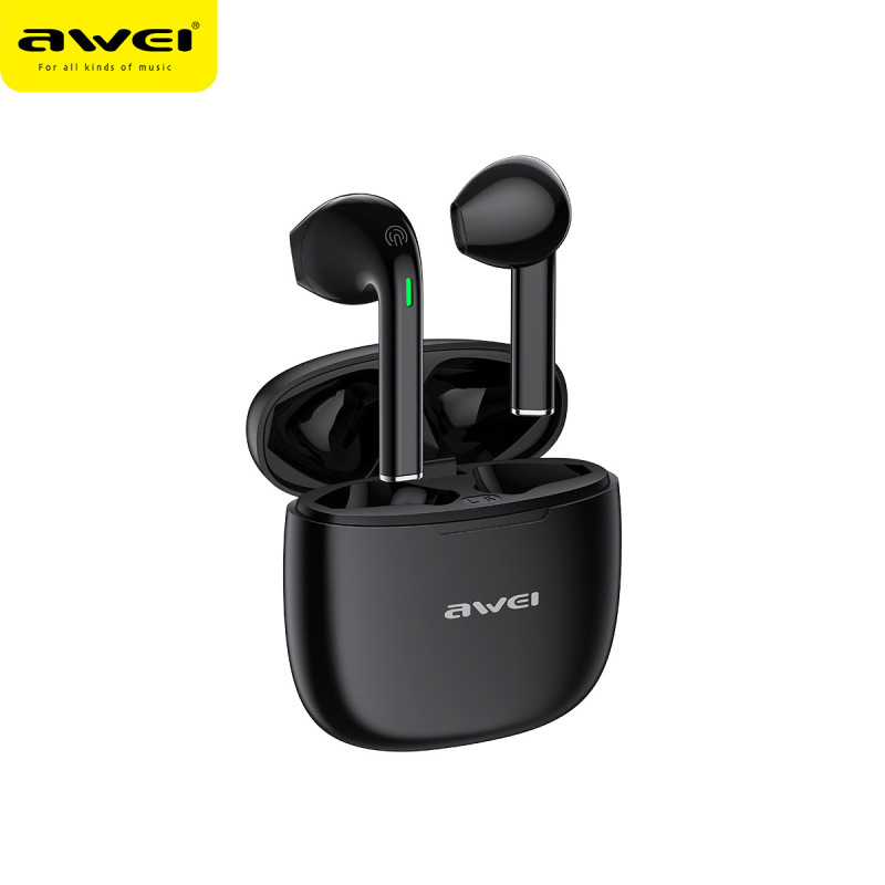 Awei用次元新型tws bluetoothイヤホンt26pro半入耳hifi音質bluetooth 5.3ノイズ除去運動|undefined