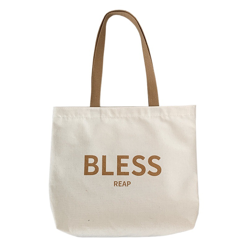 Bolsa de lona para mujer 2021 nueva moda estudiante libro clase ins estilo coreano portátil solo hombro bolsa de lona gran capacidad