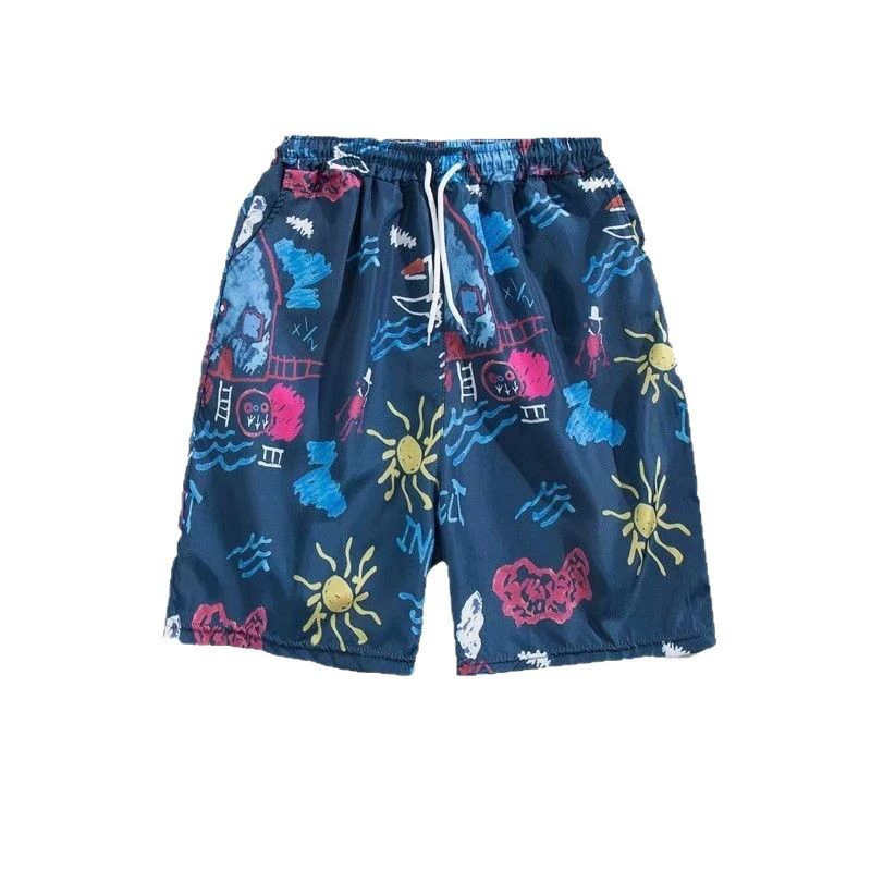 Beach quick dry trousers, shorts for beloved, oversize