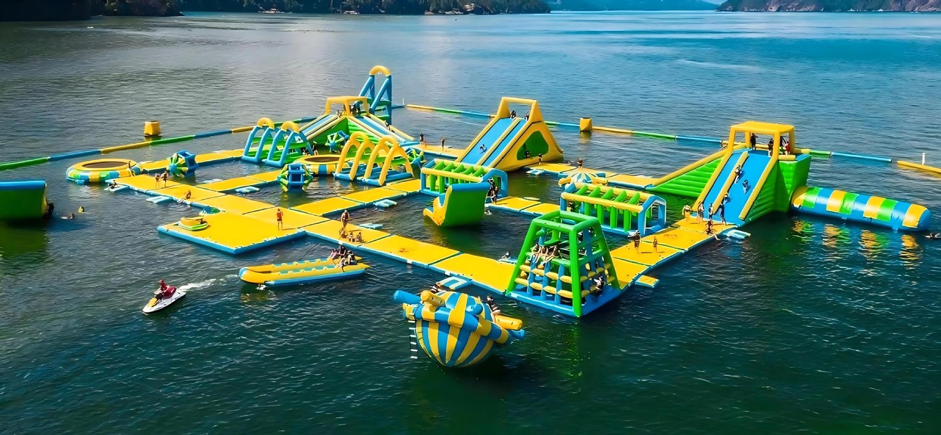 Agua inflable, castillos inflables, accesorios, juguetes para niños personalizados, inflables, al aire libre, gran lago, agua, agua, agua