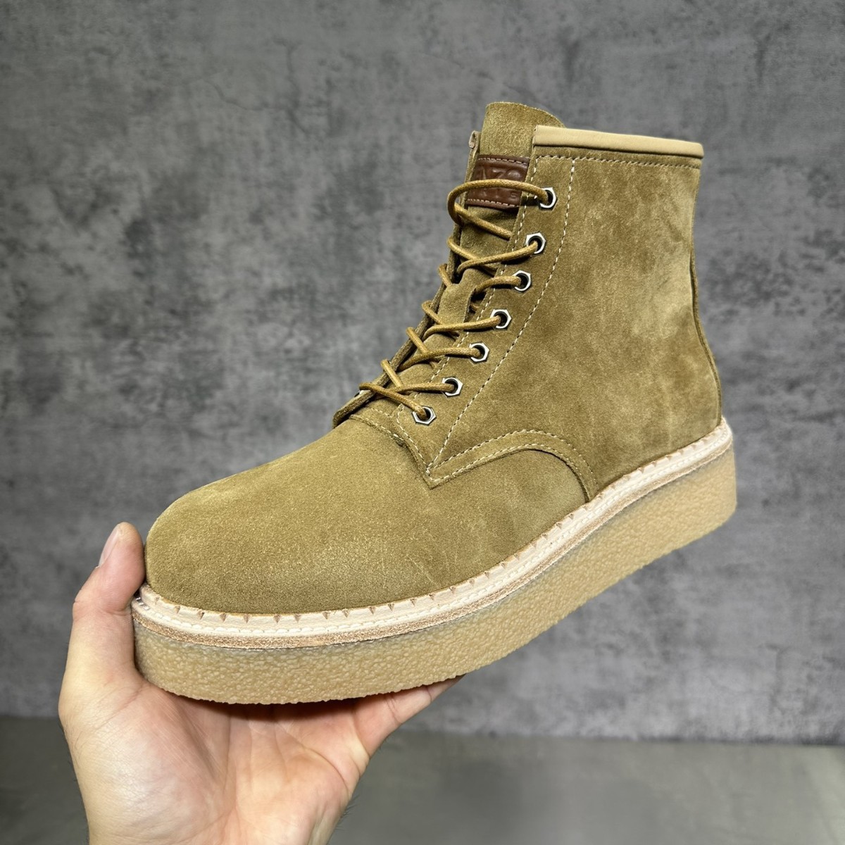 Quality Shoes Hot-Selling Martin Boots For Men, British Style Casual Trendy High-Top Shoes, Genuine Couple Work Boots,_vogvips.com