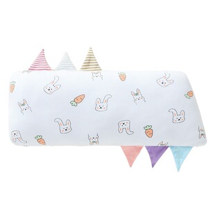 Children's pillow removable kindergarten soothing bean pillow cotton newborn pillow cover cartoon Four Seasons Universal