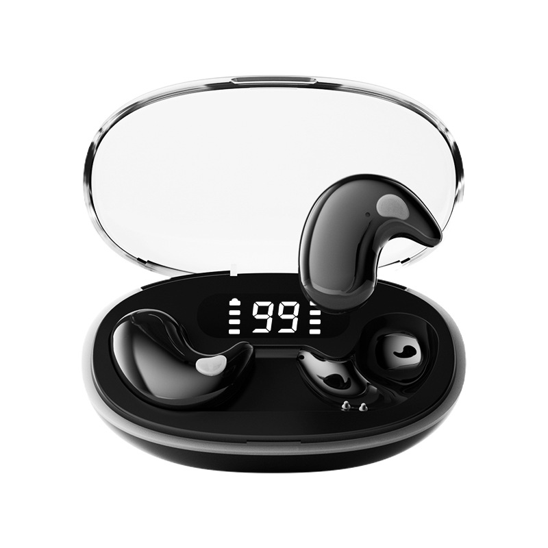 Fábrica de venta caliente de comercio electrónico X55 personalizada auriculares inalámbricos Bluetooth larga duración alta calidad de sonido transparente auriculares inalámbricos de visualización
