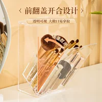 Настольный органайзер для косметики Haixing, подставка для помады, большой вместимости, для хранения кистей для макияжа, пылезащитный, для хранения косметики