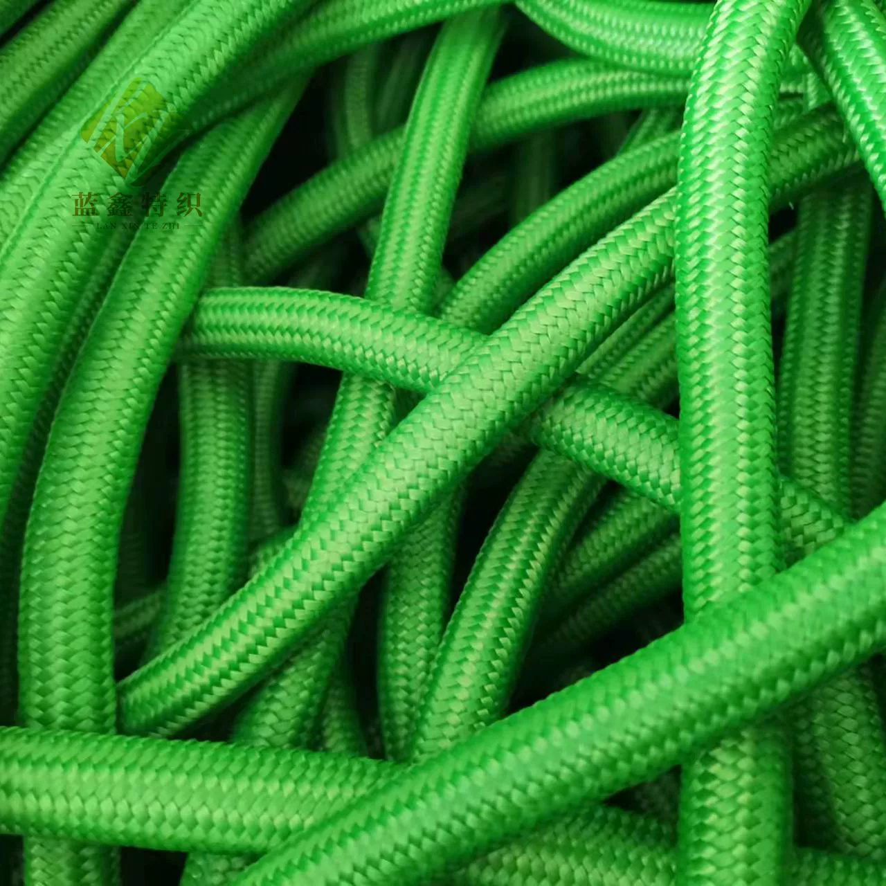 Оптовые полимерные двухслойные плетеные веревки порт Шанхай/порт Гуанчжоу/порт Чжоушань/порт Циндао морской плетеный кабель