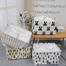 Clothes storage baskets fabric toys dustproof�·��ռ{��羳