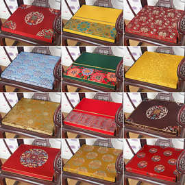 中式沙发坐垫红木餐椅垫凳子圈椅太师椅座垫实木茶桌椅子垫茶椅垫