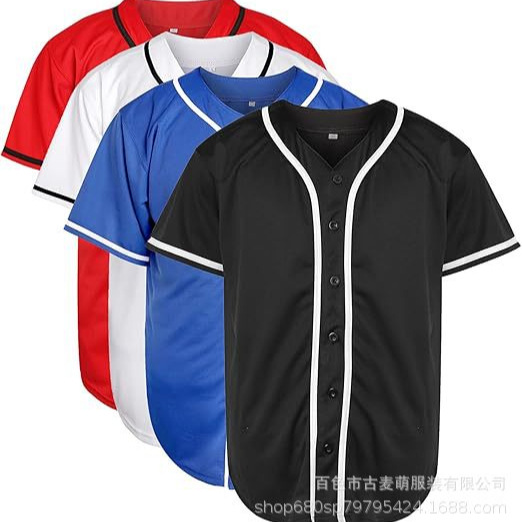 Hip-hop oversized American retro style 3D digital print heat transfer summer loose short-sleeved baseball jacket