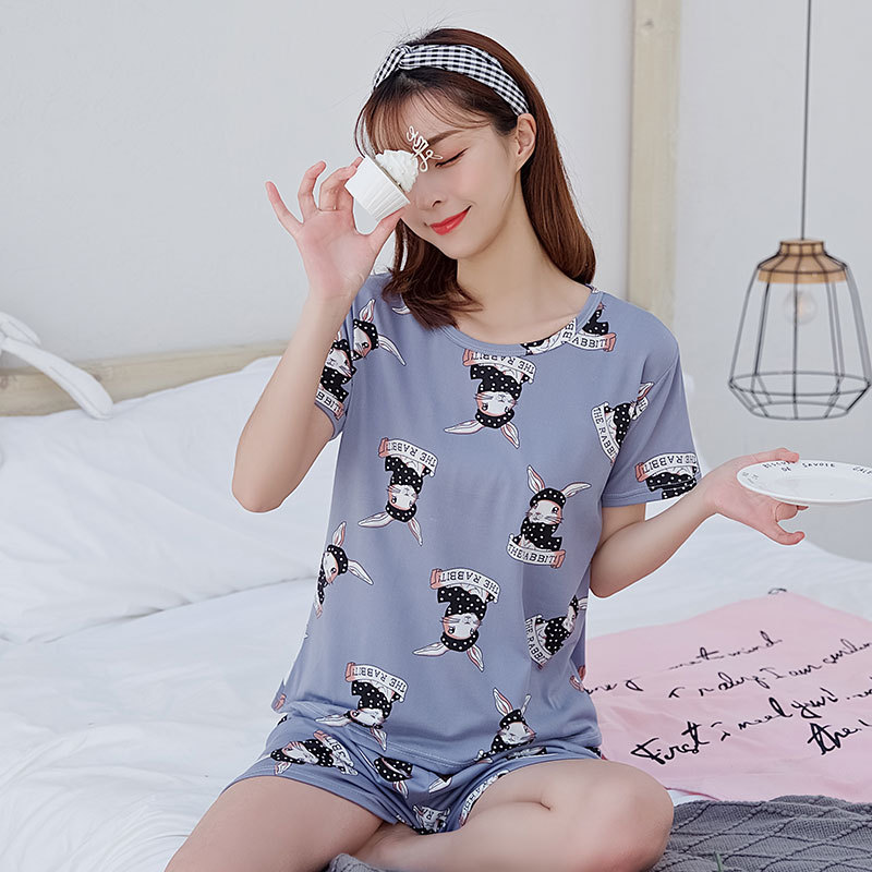 Milk silk 160 thick SMX blue scarf rabbit short cover