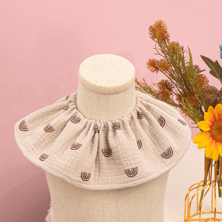 Verano bebé toallas de saliva 360 ajustable antibacteriano tipo A gaza de algodón puro baudales para hombres y mujeres bebés delbanos delbanos