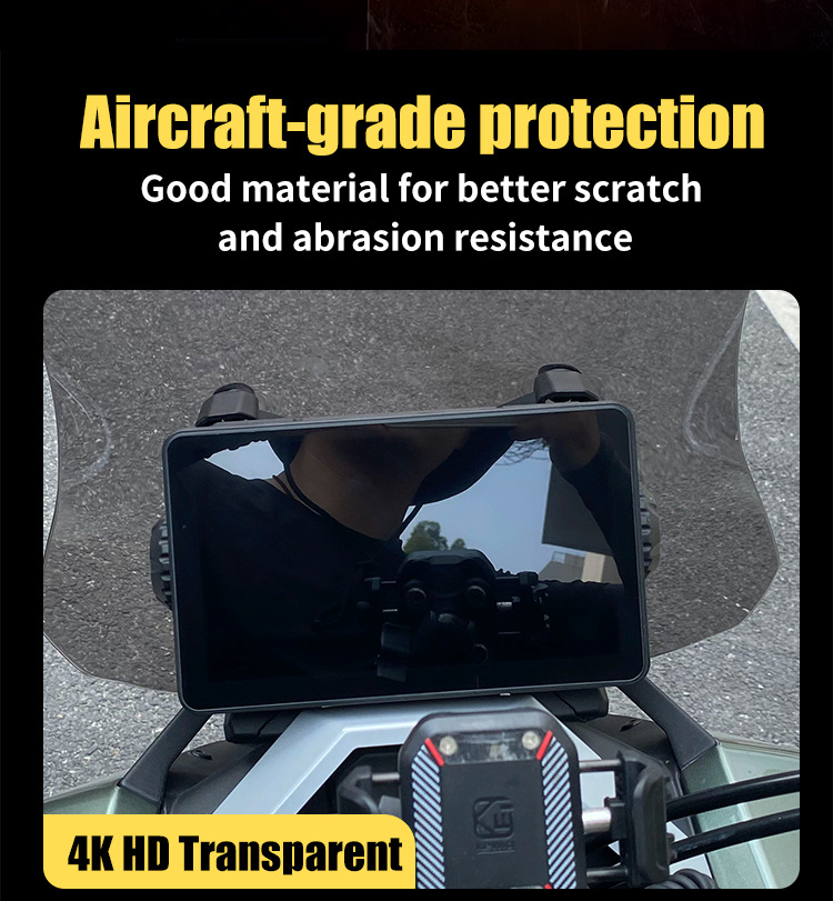 Zontes 368g 368E/K/D/M 150X175V Scooter Dashboard Screen Tempered Film