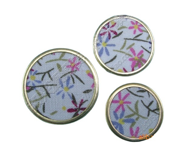 加圈纽扣（加圈普通钮，加圈平面钮，布包纽，包钮扣，布包钮扣)